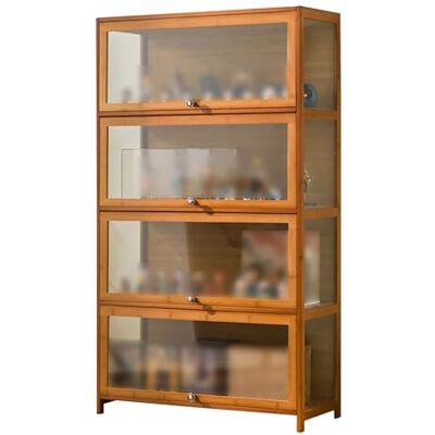 YFWOKSL Vitrine acrylique vitrine vitrine salon vitrines vitrines vitrines avec portes en verre Anti-poussière Rangement YFWOKSL Vitrine acrylique vitrine vitrine salon vitrines vitrines vitrines avec portes en verre Anti-poussière Rangement