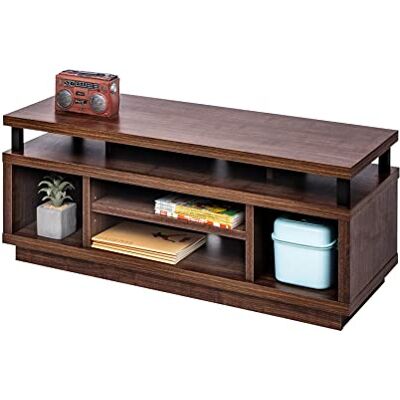 Iris Ohyama , Meuble TV, Meuble tele, Banc TV, Support télévision pour ecran jusqu'à 43 pouces, 5 Etagères, Sortie-câbles, Contemporain, Chambre, Salon TV Cabinet Middle OTS-100M Marron Iris Ohyama , Meuble TV, Meuble tele, Banc TV, Support télévision pour ecran jusqu'à 43 pouces, 5 Etagères, Sortie-câbles, Contemporain, Chambre, Salon TV Cabinet Middle OTS-100M Marron