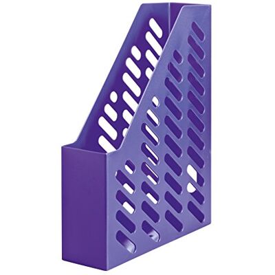 HAN 1x porte-revues violet A4/C4, trou pour poignée extra haut 148 mm HAN 1x porte-revues violet A4/C4, trou pour poignée extra haut 148 mm