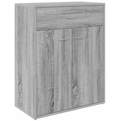 vidaXL Buffet Armoire de Rangement Organisateur de Maison Meuble de Salle de Séjour Intérieur Sonoma Gris 60x30x75 cm Bois d'Ingénierie vidaXL Buffet Armoire de Rangement Organisateur de Maison Meuble de Salle de Séjour Intérieur Sonoma Gris 60x30x75 cm Bois d'Ingénierie