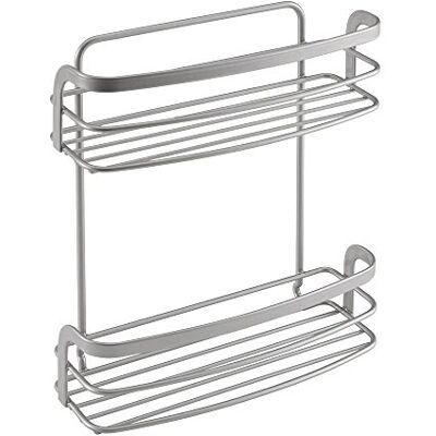 Metaltex Eureka / 350416039 tagre pices 2 tages 20 x 8 x 25 cm Revtement Polytherm Metaltex Eureka / 350416039 tagre pices 2 tages 20 x 8 x 25 cm Revtement Polytherm