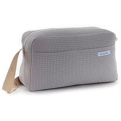 mi bollito Sac de rangement pratique, élégant et multifonctionnel de grande capacité, fabriqué en Espagne., gris clair, Grande mi bollito Sac de rangement pratique, élégant et multifonctionnel de grande capacité, fabriqué en Espagne., gris clair, Grande