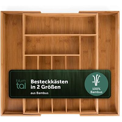 Blumtal Range Couvert Bambou Extensible Range Couverts Pour Tiroir Avec Jusqu’à 9 compartiments Rangement Couvert IKEA Maximera Grand (33,7x44,5x5cm) / (50x44,5x5cm) Blumtal Range Couvert Bambou Extensible Range Couverts Pour Tiroir Avec Jusqu’à 9 compartiments Rangement Couvert IKEA Maximera Grand (33,7x44,5x5cm) / (50x44,5x5cm)