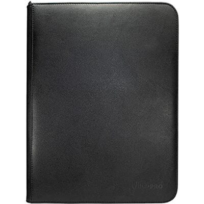 Ultra Pro : Vivid Classeur Pro à 9 poches zippées (Noir) Ultra Pro : Vivid Classeur Pro à 9 poches zippées (Noir)