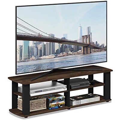 Furinno Nelly Noyer/noir Meuble TV - Entertainment Center Furinno Nelly Noyer/noir Meuble TV - Entertainment Center
