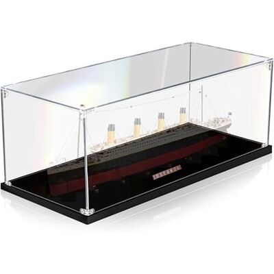 Caikbms Vitrine Armoire Compatible Avec Le-go Titanic 10294, Vitrine Antipoussière Pour Objets De Collection Modèles Titanic (Vitrine Armoire Seulement) B,3mm Caikbms Vitrine Armoire Compatible Avec Le-go Titanic 10294, Vitrine Antipoussière Pour Objets De Collection Modèles Titanic (Vitrine Armoire Seulement) B,3mm