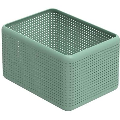Rotho Madei Boîte de rangement 13 l, en plastique (PP recyclé), sans BPA, vert, 13 l (32,6 x 23,8 x 18,8 cm) Rotho Madei Boîte de rangement 13 l, en plastique (PP recyclé), sans BPA, vert, 13 l (32,6 x 23,8 x 18,8 cm)