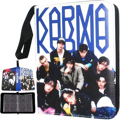 PYAJUU Stray Kids Classeur pour cartes photo 400 pochettes pour cartes photo Stay Kids Karma Album photo Classeur creux pour cartes postales Straykids Merch garçons et filles Cadeau pour séjour PYAJUU Stray Kids Classeur pour cartes photo 400 pochettes pour cartes photo Stay Kids Karma Album photo Classeur creux pour cartes postales Straykids Merch garçons et filles Cadeau pour séjour