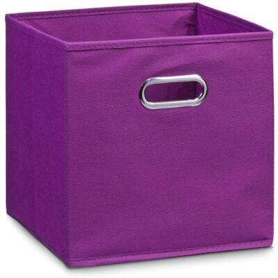 Zeller 14115 Boîte de rangement en non-tissé Violet Zeller 14115 Boîte de rangement en non-tissé Violet