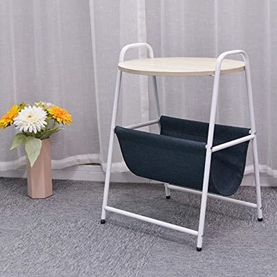 Krovedy Table de chevet u2014 Table d'appoint avec panier de rangement u2014 Salon et chambre à coucher Table de rangement u2014 Table d'appoint canapé, 45 x 38 x 60 cm, érable blanc, 45 x 38 x 60 cm Krovedy Table de chevet u2014 Table d'appoint avec panier de rangement u2014 Salon et chambre à coucher Table de rangement u2014 Table d'appoint canapé, 45 x 38 x 60 cm, érable blanc, 45 x 38 x 60 cm