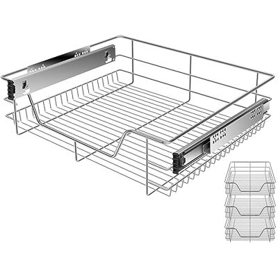 KESSER ® Tiroir télescopique ✓ Tiroir de cuisine ✓ Armoire de cuisine ✓ Tiroir à panier ✓ Tiroir d'armoire ✓ Sortie totale ✓ Tiroir 3x 60cm KESSER ® Tiroir télescopique ✓ Tiroir de cuisine ✓ Armoire de cuisine ✓ Tiroir à panier ✓ Tiroir d'armoire ✓ Sortie totale ✓ Tiroir 3x 60cm