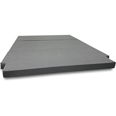 Dibapur Matelas pliant universel en mousse froide pour VW T4 T5 T6 T6.1 Multivan Camper Van Van California Beach Caravelle Transporter Housse Gris 148 x 186 x 8 cm Dibapur Matelas pliant universel en mousse froide pour VW T4 T5 T6 T6.1 Multivan Camper Van Van California Beach Caravelle Transporter Housse Gris 148 x 186 x 8 cm