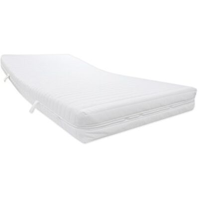 Dibapur ® Q Long Life (RG40) Matelas orthopédique en mousse à froid 9 zones (90 x 200) x env. 15,5 cm Noyau avec housse matelassée en tissu double env. 16 cm H2,5 (jusqu'à 110 kg) Q est synonyme de qualité. Fabriqué en Allemagne Dibapur ® Q Long Life (RG40) Matelas orthopédique en mousse à froid 9 zones (90 x 200) x env. 15,5 cm Noyau avec housse matelassée en tissu double env. 16 cm H2,5 (jusqu'à 110 kg) Q est synonyme de qualité. Fabriqué en Allemagne