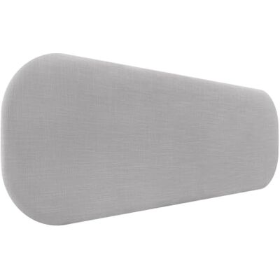 DHOME Tête de Lit Rembourrée Lisse et Courbée en Lin Hauteur 50cm pour Mur Acoustique Absorbante Tête de Lit pour Chambre à Coucher (Gris Clair, 150cm) DHOME Tête de Lit Rembourrée Lisse et Courbée en Lin Hauteur 50cm pour Mur Acoustique Absorbante Tête de Lit pour Chambre à Coucher (Gris Clair, 150cm)