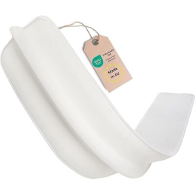 sleepling 191112 Pont d'amour pour lit double Fabriqué en UE Pour tous les matelas courants 25 x 200 cm Blanc sleepling 191112 Pont d'amour pour lit double Fabriqué en UE Pour tous les matelas courants 25 x 200 cm Blanc