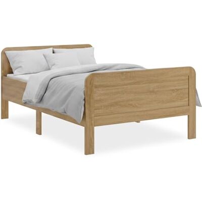 Homestyle4u Lit confortable pour personnes âgées, 120 x 200 cm, bois Lit pour personnes âgées, hauteur confortable avec entrée surélevée, extra haut Homestyle4u Lit confortable pour personnes âgées, 120 x 200 cm, bois Lit pour personnes âgées, hauteur confortable avec entrée surélevée, extra haut