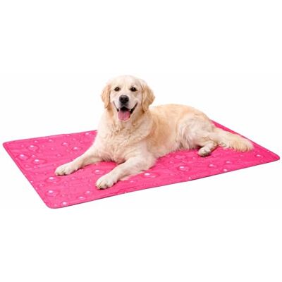 FLAMINGO F Matelas rafraîchissant Fuchsia avec gouttes FRESKA L 90 x 50 cm FLAMINGO F Matelas rafraîchissant Fuchsia avec gouttes FRESKA L 90 x 50 cm