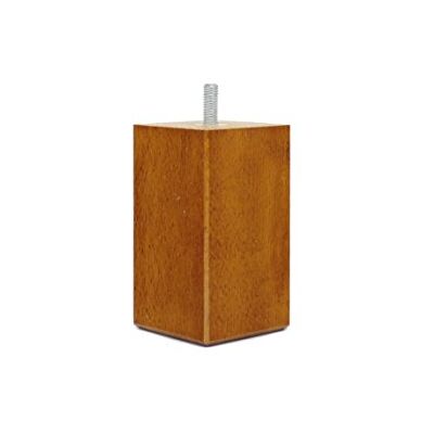 La Fabrique de Pieds AM20170140 Jeu de 4 Pieds de Lit Carres Bois Teinte Merisier 10 x 5,5 x 5,5 cm La Fabrique de Pieds AM20170140 Jeu de 4 Pieds de Lit Carres Bois Teinte Merisier 10 x 5,5 x 5,5 cm