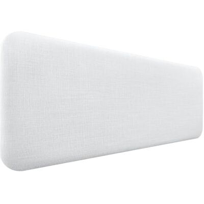 DHOME Tête de Lit Capitonnée Lisse Arrondie en Lin Naturel pour Mur Acoustique Têtes de Lit Absorbantes Tête de Lit Chambre à Coucher (Blanc, 160cm) DHOME Tête de Lit Capitonnée Lisse Arrondie en Lin Naturel pour Mur Acoustique Têtes de Lit Absorbantes Tête de Lit Chambre à Coucher (Blanc, 160cm)