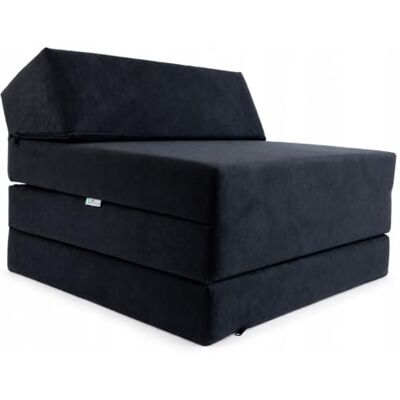 FORTISLINE Matelas pliant d'invité, dimensions 200 x 70 x 10 cm (noir) FORTISLINE Matelas pliant d'invité, dimensions 200 x 70 x 10 cm (noir)