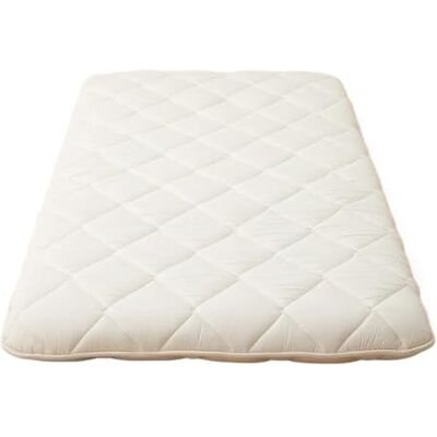 ZGCrumphant Matelas futon blanc, lit pliant pour dormir sur le sol, tapis de tatami, matelas de lit au sol, matelas futon, tapis de lit enroulable pour la maison ZGCrumphant Matelas futon blanc, lit pliant pour dormir sur le sol, tapis de tatami, matelas de lit au sol, matelas futon, tapis de lit enroulable pour la maison