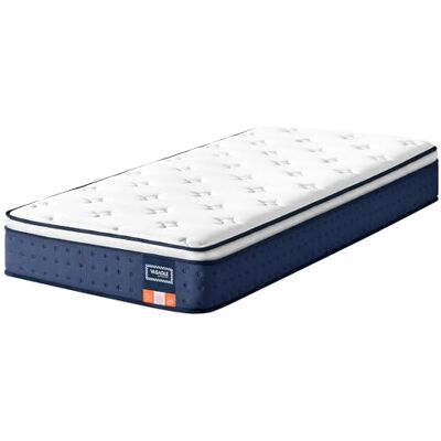 VASAGLE Matelas Hybride 140 x 200, Mousse à Mémoire de Forme, Ferme Matelas 2 Personnes, Ressorts Ensachés, 140 x 200 x 25 cm, Bleu, Collection MOSEY RMZ224QZ02 VASAGLE Matelas Hybride 140 x 200, Mousse à Mémoire de Forme, Ferme Matelas 2 Personnes, Ressorts Ensachés, 140 x 200 x 25 cm, Bleu, Collection MOSEY RMZ224QZ02