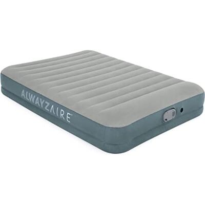 Bestway AlwayzAire™ Fortech™ Lit gonflable Queen Size 203 x 152 x 36 cm avec double pompe sans fil Bestway AlwayzAire™ Fortech™ Lit gonflable Queen Size 203 x 152 x 36 cm avec double pompe sans fil