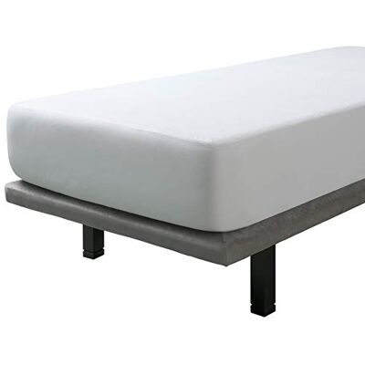 Savel Protège-matelas imperméable avec traitement à l'aloe vera 80 x 190 cm Blanc Savel Protège-matelas imperméable avec traitement à l'aloe vera 80 x 190 cm Blanc
