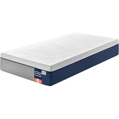 VASAGLE Matelas 90 x 200 cm en mousse à mémoire de forme gel à fermeté moyenne H3 7 zones respirant déhoussable lavable en machine 25 cm d'épaisseur Bleu RMZ132QZ01 VASAGLE Matelas 90 x 200 cm en mousse à mémoire de forme gel à fermeté moyenne H3 7 zones respirant déhoussable lavable en machine 25 cm d'épaisseur Bleu RMZ132QZ01
