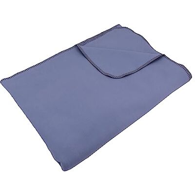 SETEX Couverture décorative 100% coton Bleu 200 x 140 cm SETEX Couverture décorative 100% coton Bleu 200 x 140 cm