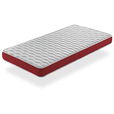 SHAULA Matelas en mousse respirante 70 x 190 cm, hauteur 14 cm, ergonomique et adaptable SHAULA Matelas en mousse respirante 70 x 190 cm, hauteur 14 cm, ergonomique et adaptable