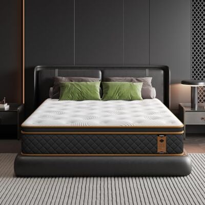 BedStory Matelas à ressorts ensachés, hauteur 26 cm, taille 80 x 190 cm, fermeté moyenne, respirant et ergonomique, idéal pour chambres à coucher et appartements BedStory Matelas à ressorts ensachés, hauteur 26 cm, taille 80 x 190 cm, fermeté moyenne, respirant et ergonomique, idéal pour chambres à coucher et appartements