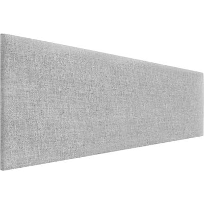 DHOME Tête de lit moderne moderne en lin naturel uni gris clair 150 cm (lits 150/160) DHOME Tête de lit moderne moderne en lin naturel uni gris clair 150 cm (lits 150/160)