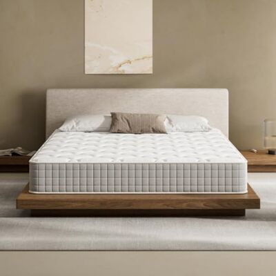 TEENO Matelas 2 Personnes 160x200-22 cm Épaisseur, Mousse à Mémoire de Forme Mi-Ferme, 7 Zones de Soutien, Isolation des Mouvements, Respirant et Hypoallergénique, Idéal Couple et Chambre Principale TEENO Matelas 2 Personnes 160x200-22 cm Épaisseur, Mousse à Mémoire de Forme Mi-Ferme, 7 Zones de Soutien, Isolation des Mouvements, Respirant et Hypoallergénique, Idéal Couple et Chambre Principale