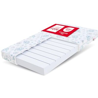 FDM Melody Matelas 90 x 190 cm Mousse à Mémoire de Forme Épaisseur 10 cm Fermeté H3 Matelas à Deux Faces Oeko-TEX Hypoallergénique Housse Lavable Dumbo FDM Melody Matelas 90 x 190 cm Mousse à Mémoire de Forme Épaisseur 10 cm Fermeté H3 Matelas à Deux Faces Oeko-TEX Hypoallergénique Housse Lavable Dumbo