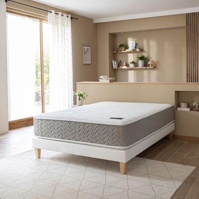 Terre de Nuit Matelas Ressorts et mémoire de Forme 29 cm L'Envie 180x200 Terre de Nuit Matelas Ressorts et mémoire de Forme 29 cm L'Envie 180x200