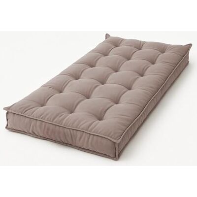 chilly pilley ® Futon Matelas français matelassé en velours, de nombreuses tailles et de nombreuses couleurs 100 x 40 x 10 cm/rose pastel chilly pilley ® Futon Matelas français matelassé en velours, de nombreuses tailles et de nombreuses couleurs 100 x 40 x 10 cm/rose pastel