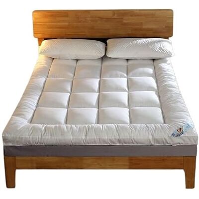 ZWCSHUU Tatami pliable et épais Futon tendance et confortable pour dortoir/maison, disponible en toutes saisons, pour lit simple et double Blanc, 48 x 74 cm ZWCSHUU Tatami pliable et épais Futon tendance et confortable pour dortoir/maison, disponible en toutes saisons, pour lit simple et double Blanc, 48 x 74 cm