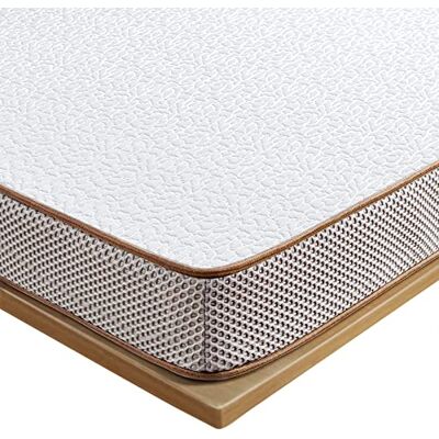 BedStory Surmatelas 160 x 200 cm, 7,5 cm, deux niveaux de dureté H3 et H2, surmatelas en gel avec housse amovible et lavable, respirant et confortable, pour lit à sommier tapissier et canapé-lit BedStory Surmatelas 160 x 200 cm, 7,5 cm, deux niveaux de dureté H3 et H2, surmatelas en gel avec housse amovible et lavable, respirant et confortable, pour lit à sommier tapissier et canapé-lit