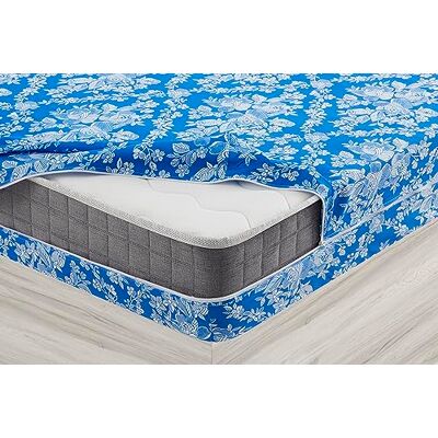 Degrees home Alba Housse de matelas 150 cm avec fermeture éclair, anti-acariens, lavable, 150 cm Degrees home Alba Housse de matelas 150 cm avec fermeture éclair, anti-acariens, lavable, 150 cm
