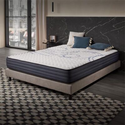 naturalex PerfectSleep Matelas 120x190 Mousse Confort Hauteur 21 cm Soutien Stable, Accueil Doux et Équilibré, Réversible Été/Hiver Idéal Premier Achat, Studio, Chambre d'Ami naturalex PerfectSleep Matelas 120x190 Mousse Confort Hauteur 21 cm Soutien Stable, Accueil Doux et Équilibré, Réversible Été/Hiver Idéal Premier Achat, Studio, Chambre d'Ami