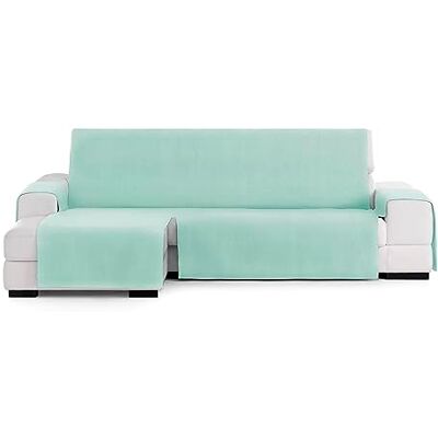 Eysa Housse de chaise longue pratique Orient 240 cm, couleur 04/eau marine, gauche vue frontale Eysa Housse de chaise longue pratique Orient 240 cm, couleur 04/eau marine, gauche vue frontale