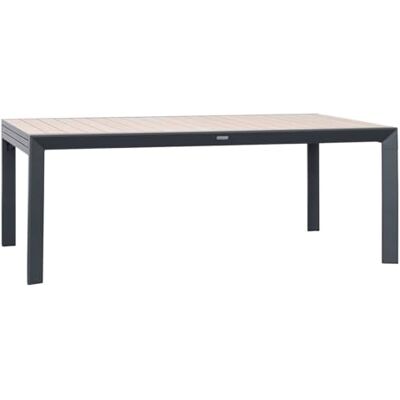 HESPERIDE Hespéride Table de jardin 12 places evasion extensible honey graphite HESPERIDE Hespéride Table de jardin 12 places evasion extensible honey graphite