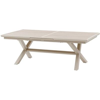 HESPERIDE Hespéride Table de Jardin Extensible Axiome Argile 10 Places Aluminium Traité Epoxy Antirouille Meuble d'Extérieur à Rallonge Automatique HESPERIDE Hespéride Table de Jardin Extensible Axiome Argile 10 Places Aluminium Traité Epoxy Antirouille Meuble d'Extérieur à Rallonge Automatique