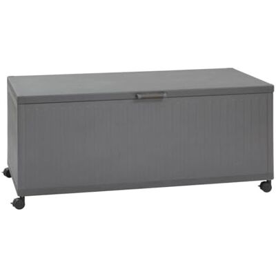 HESPERIDE Hespéride Coffre de rangement edenio graphite l 182,2 x 78 x 89,4cm en aluminium HESPERIDE Hespéride Coffre de rangement edenio graphite l 182,2 x 78 x 89,4cm en aluminium