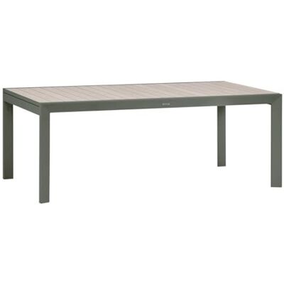 HESPERIDE Hespéride Table de jardin 12 places evasion extensible lin laurier HESPERIDE Hespéride Table de jardin 12 places evasion extensible lin laurier
