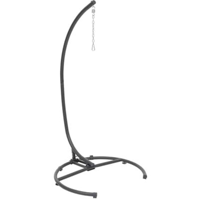 HESPERIDE Hespéride Pied de Support Panao Pour Fauteuil Suspendu Graphite, H 210 cm, Acier Anti Corrosion, Charge Max 110 kg Pour Jardin, Terrasse, Balcon HESPERIDE Hespéride Pied de Support Panao Pour Fauteuil Suspendu Graphite, H 210 cm, Acier Anti Corrosion, Charge Max 110 kg Pour Jardin, Terrasse, Balcon