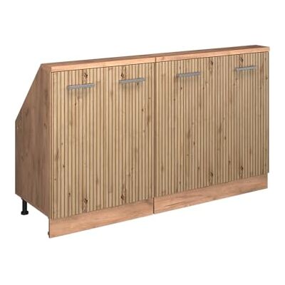 Vicco Ensemble de meuble sous pente Rion Chêne Artisan/Chêne doré L140 x P46 cm , Lot de 2, gain de place pour les pièces mansardées Vicco Ensemble de meuble sous pente Rion Chêne Artisan/Chêne doré L140 x P46 cm , Lot de 2, gain de place pour les pièces mansardées