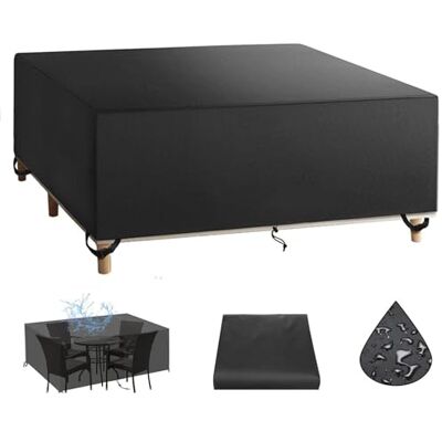 ART Housse Salon De Jardin Exterieur Rectangulaire 250x135x70cm Housses Pour Mobilier De Jardin-Housses Pour Tables De Jardin-Anti-Uv 420d Oxford Tissu Bache Table Exterieur-Housse De Protection ART Housse Salon De Jardin Exterieur Rectangulaire 250x135x70cm Housses Pour Mobilier De Jardin-Housses Pour Tables De Jardin-Anti-Uv 420d Oxford Tissu Bache Table Exterieur-Housse De Protection