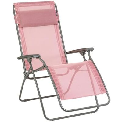 Lafuma Fauteuil Relax gravité zéro RClip Batyline® Iso (Rose Cerisier) Lafuma Fauteuil Relax gravité zéro RClip Batyline® Iso (Rose Cerisier)